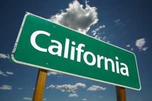 california sign