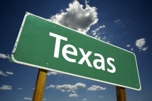 texas sign